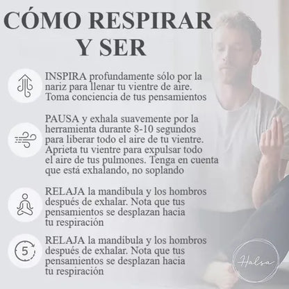 Collar consciente de respiración Purehalō™