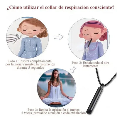 Collar consciente de respiración Purehalō™