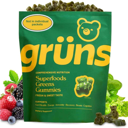 SuperGreens Gummies™ – Nutrientes diarios para energía, digestión e inmunidad