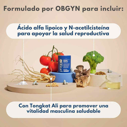 Preggo™ Sperm Health – Vitalidad Masculina desde la raíz