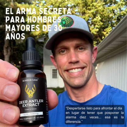 Deer Antler Extract – Vitalidad Premium desde Noruega