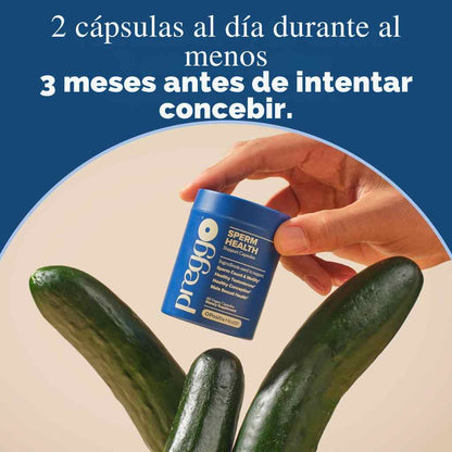 Preggo™ Sperm Health – Vitalidad Masculina desde la raíz