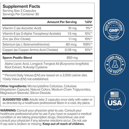 Preggo™ Sperm Health – Vitalidad Masculina desde la raíz