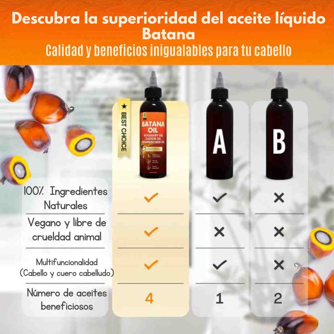 Aceite de Batana: el oro líquido para tu cabello.