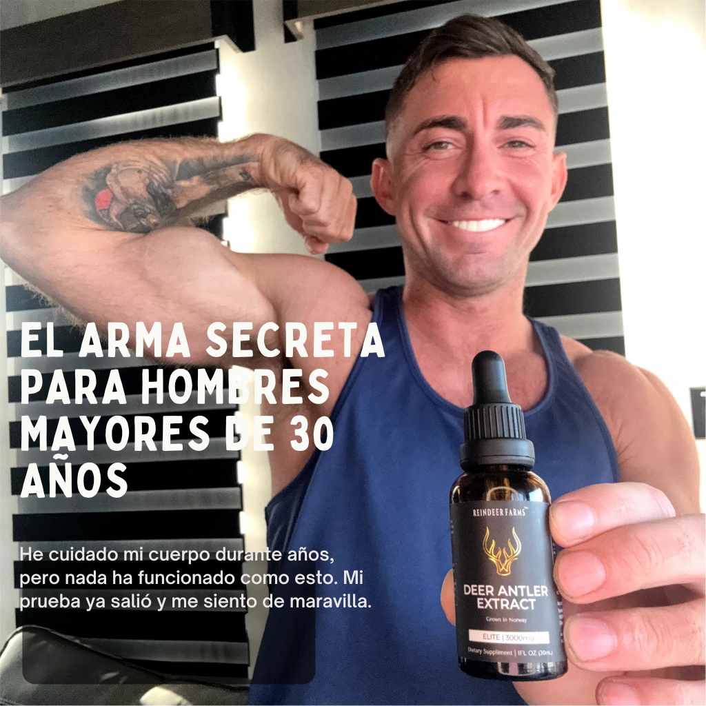 Deer Antler Extract – Vitalidad Premium desde Noruega