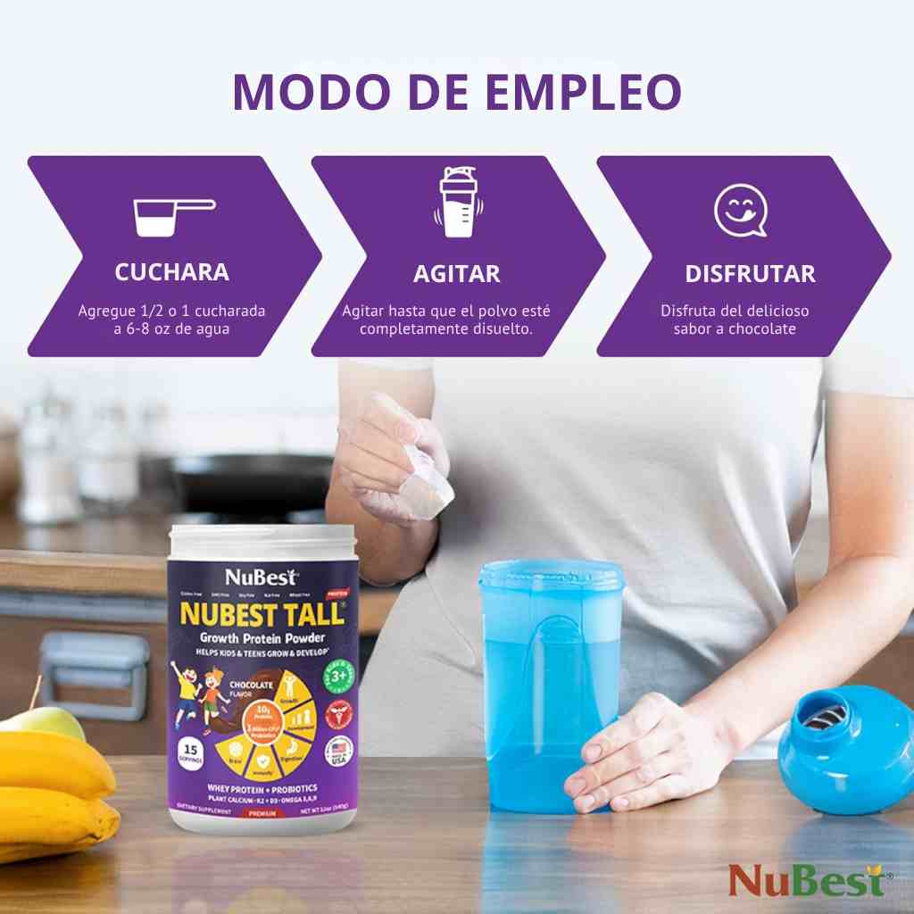 Nubest Tall Proteina en Polvo