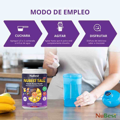 Nubest Tall Proteina en Polvo